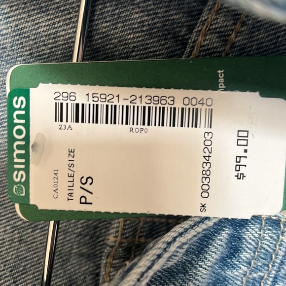 Icone Denim Cropped Jacket - Picture 6 of 6